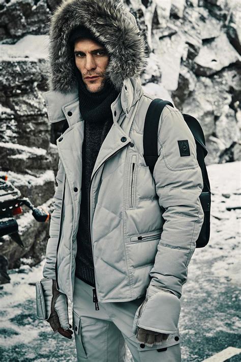 Vêtements d’hiver haut de gamme pour homme